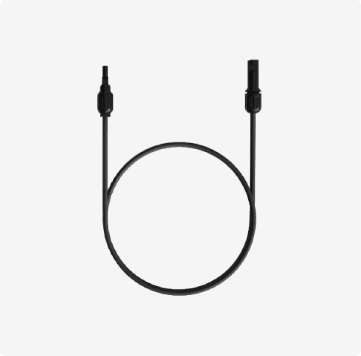 4 x DC Anschlusskabel (3 m)