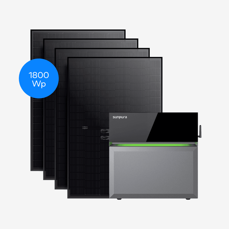 Balkonkraftwerk Quattro Set