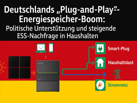 Germany’s Plug‑and‑Play Energy Storage Boom: Policy Support and Surging Home ESS Adoption
